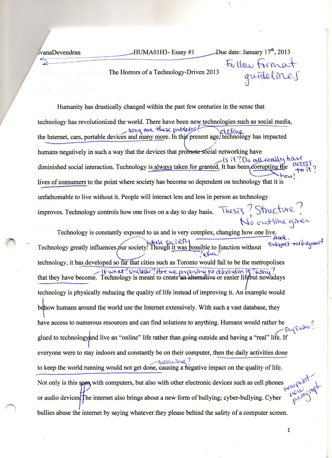 How to write a thesis for a critical response essay